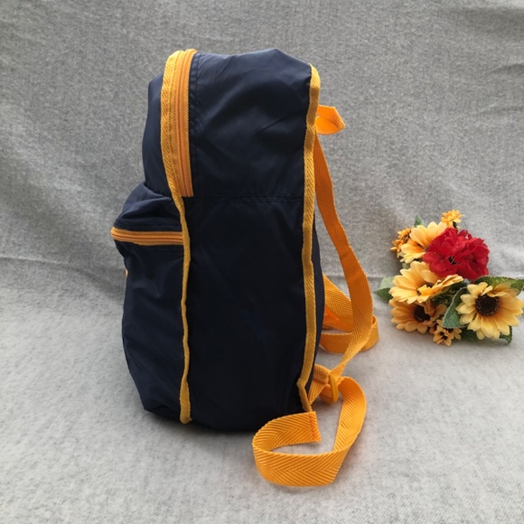 NWOT - Navy & Golden Yellow Lightweight Backpack main image 14